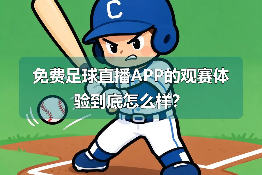 免费足球直播APP的观赛体验到底怎么样?