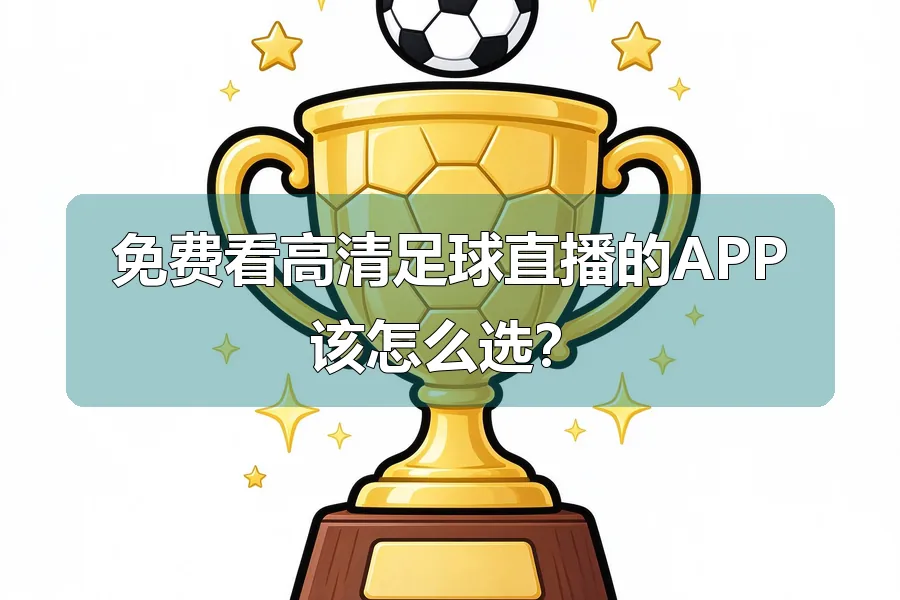 免费看高清足球直播的APP该怎么选？